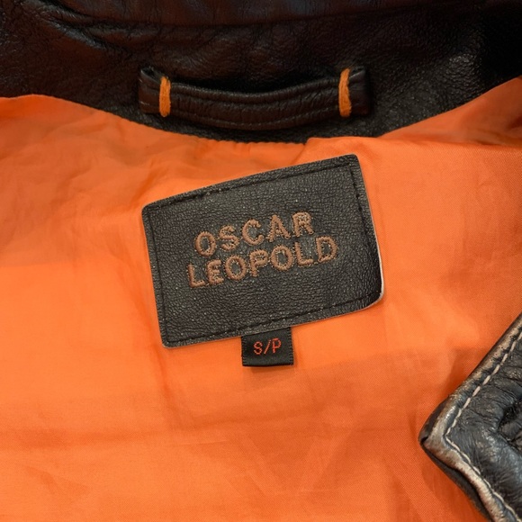 Oscar Léopold authentic leather jacket - Picture 4 of 6
